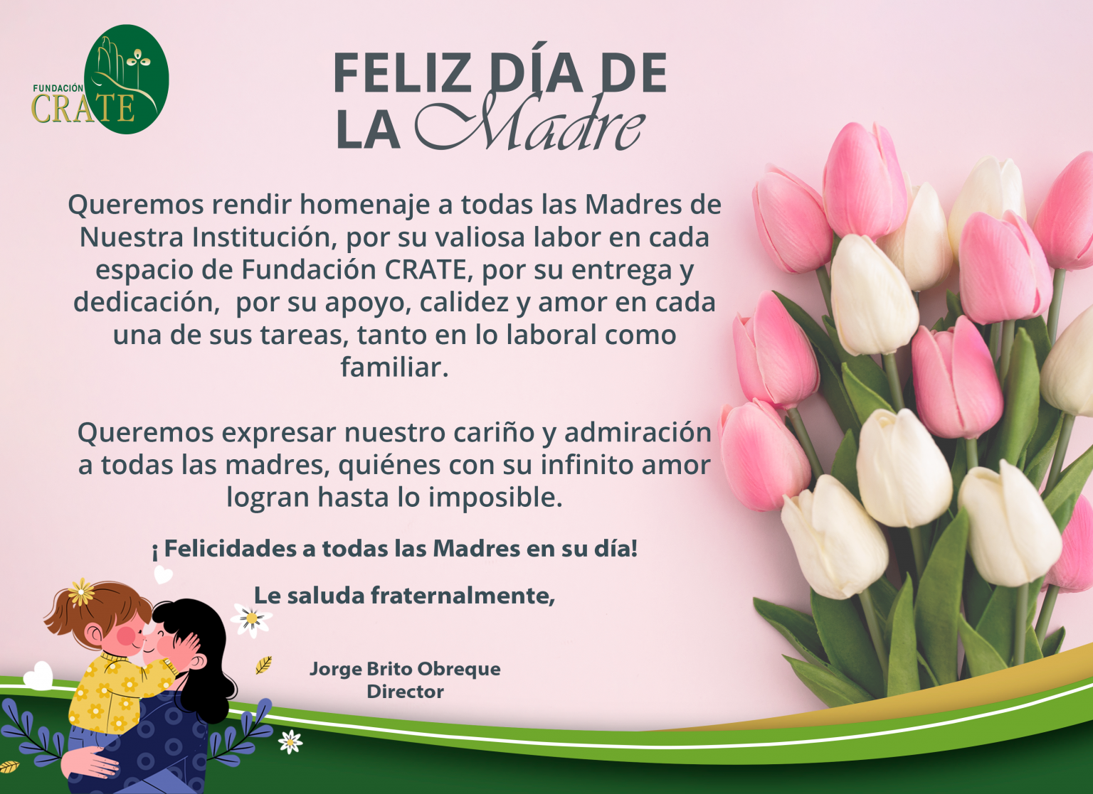 Saludo Día de la Madre (Fundación Crate)