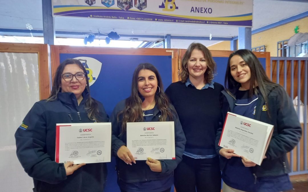 DOCENTES DEL INSTITUTO ANDRÉS BELLO DE TALCA FUERON CAPACITADAS PARA INTEGRAR PENSAMIENTO MATEMÁTICO CON ROBOT