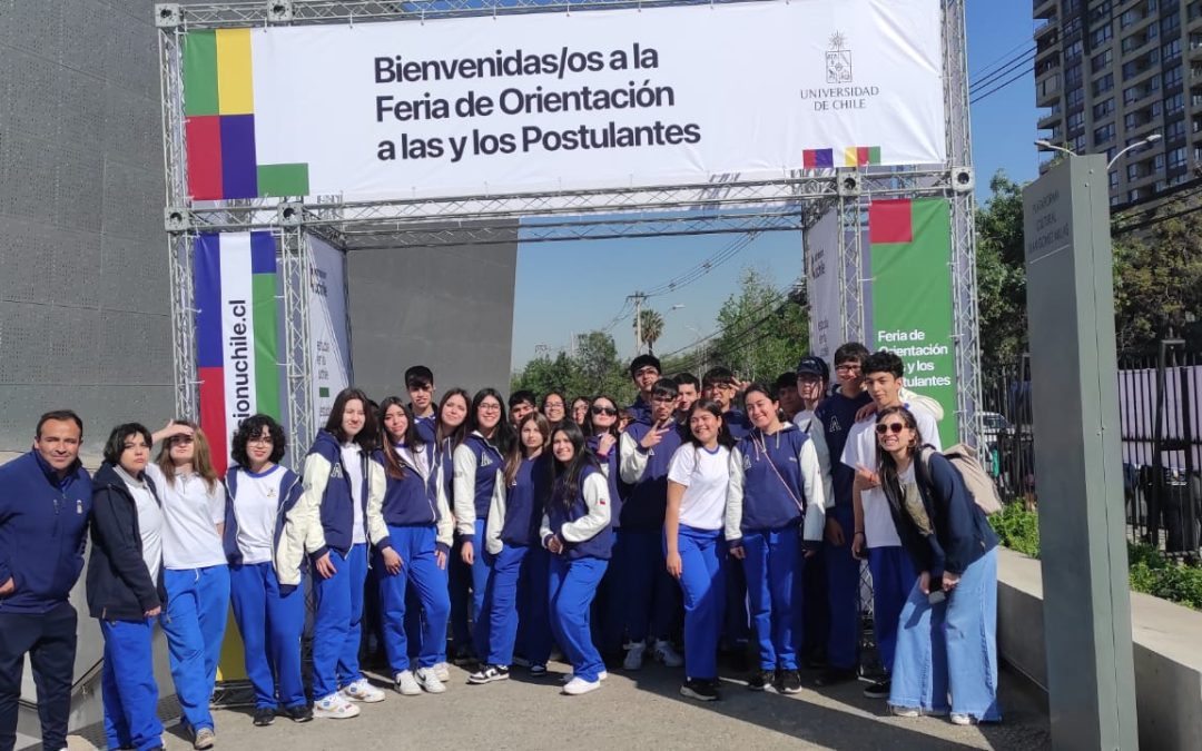 4 Medio A participó en “Puertas Abiertas”  de Universidad de Chile y de Santiago