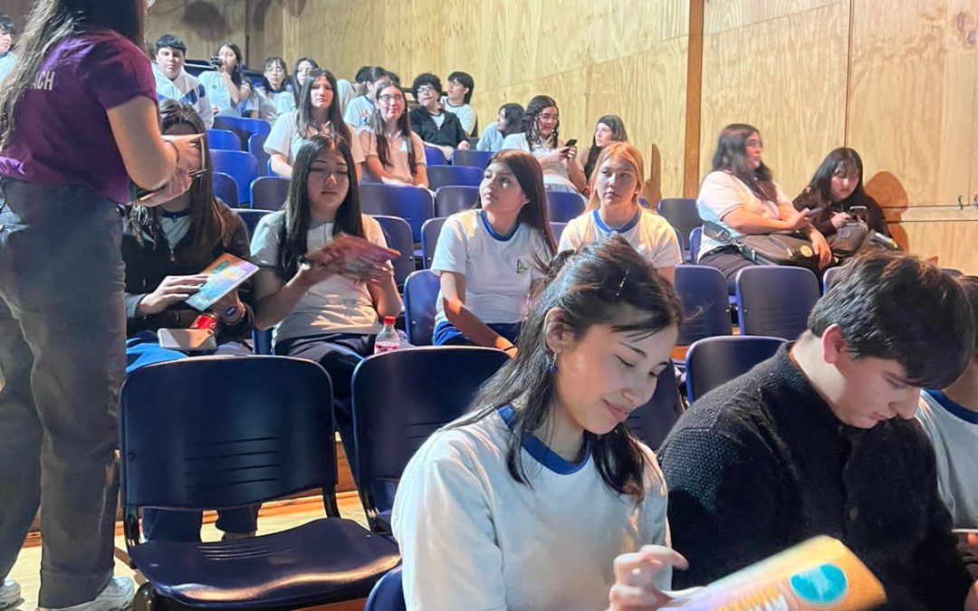 Salida pedagógica vocacional 3eros Medios Instituto Andrés Bello de Talca.