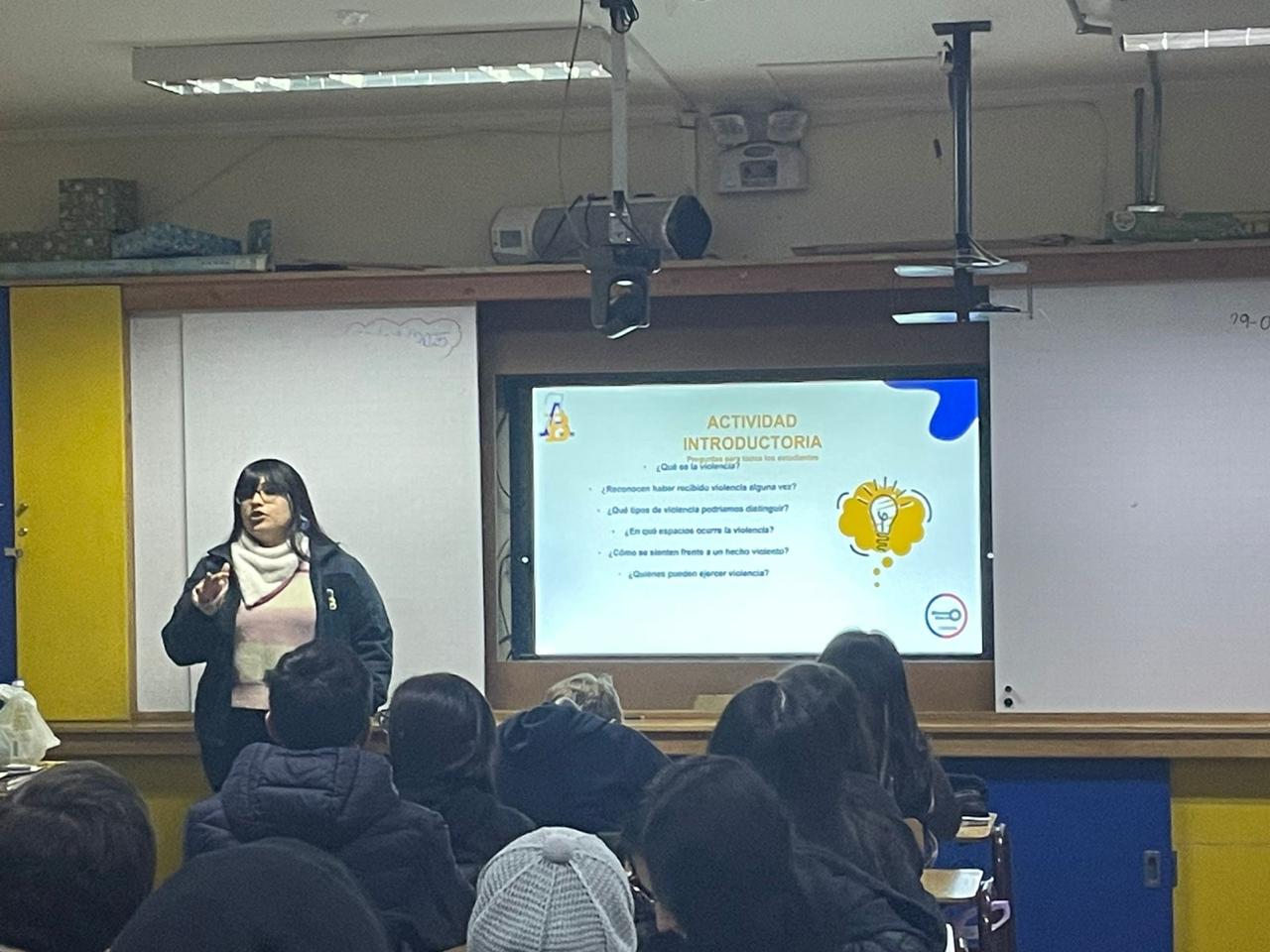 Instituto Andrés Bello participa de Jornada Nacional “Presentes contra la violencia”